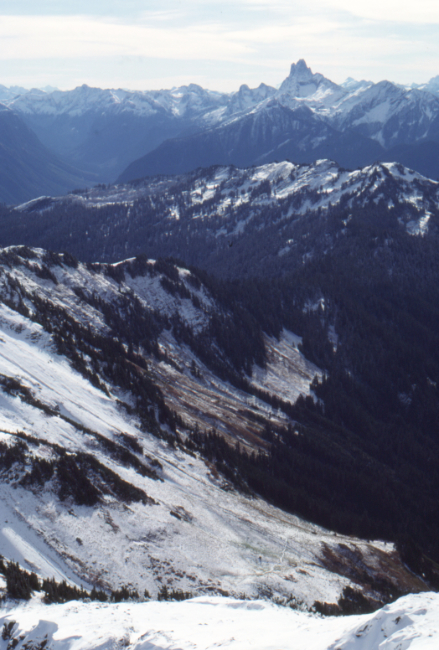 On the Cheam Peak Trail, October 1989