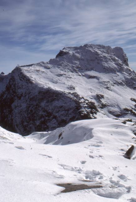 Lady Peak from the Cheam Peak Trail, October 1989.
