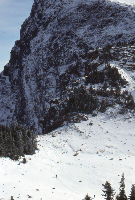Lady Peak from the Cheam Peak Trail, October 1989