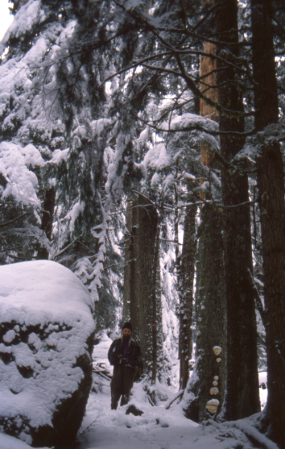 Murray Lundberg on the Radium Lake Trail - near Chilliwack, BC.