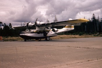 Bill Lythgoe Photo: Queen Charlotte Airlines Consolidated Canso, Tofino, 1950s